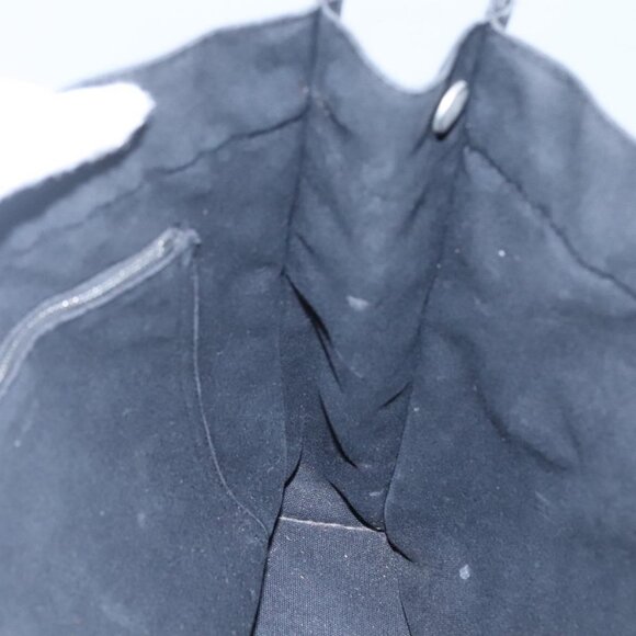 HERMES Fourre Tout MM Hand Bag Canvas Black - Picture 14 of 16